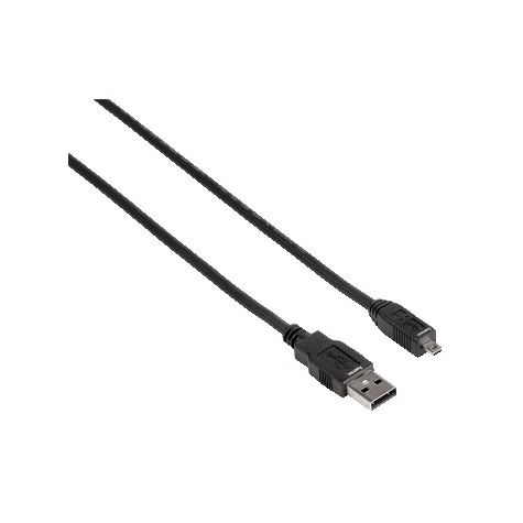 Hama Usb 2.0 Cable 1.8m 1,8 M Usb A Male Connector / Male Connector 480 Mbit/S Schwarz