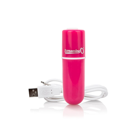 Charged Vooom Rechargeable Bullet Vibe Pink