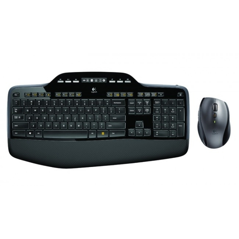 Logitech Wireless Desktop Mk710 Tastatur-Und-Maus-Set 2.4 Ghz Spanisch