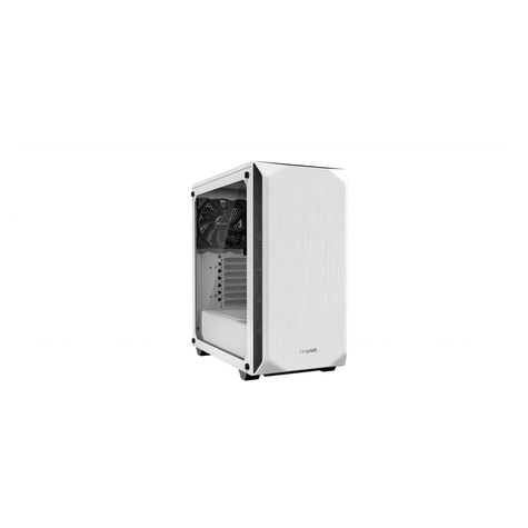 Be Quiet! Bgw35 - Tower - Pc - Abs Synthetik - Stahl - Gehã¤Rtetes Glas - Weiã - Atx,Mini-Atx,Mini-Itx - 36,9 Cm