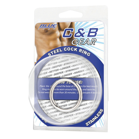 Blue Line C&B Gear 1,3' Steel Cock Ring