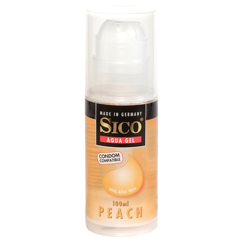 Sico Aqua Gel Peach 100 Ml (Dispenser)