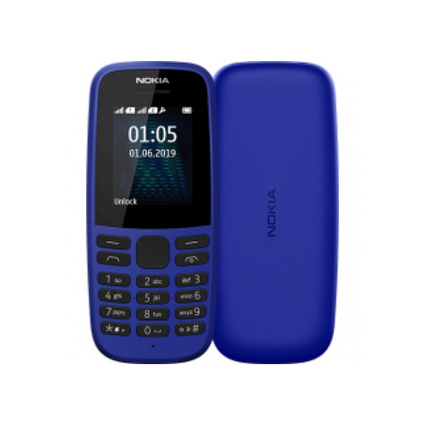 Nokia 105 Dual-Sim (2019) Blue