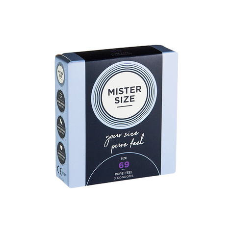 Mister Size Size 69 Mm Kondome (3-Er Set)