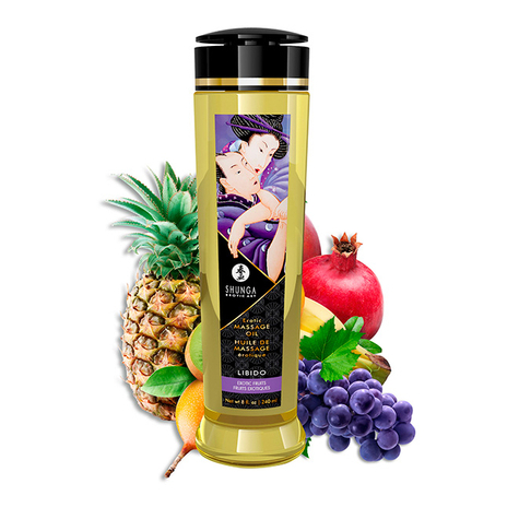 Shunga Massage Öl Libido (Exotic Fruits) 240ml