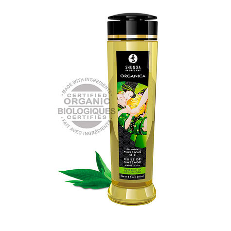 Shunga Massage Öl Organica Exotic Green Tea 240ml