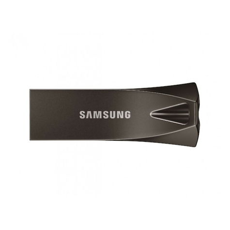 Samsung Usb Flash Drive Bar Plus 128gb Titan Gray Muf-128be4/Apc