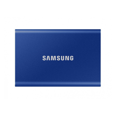 Samsung Ssd Portable Ssd T7 1tb Indigo Blue Mu-Pc1t0h/Ww