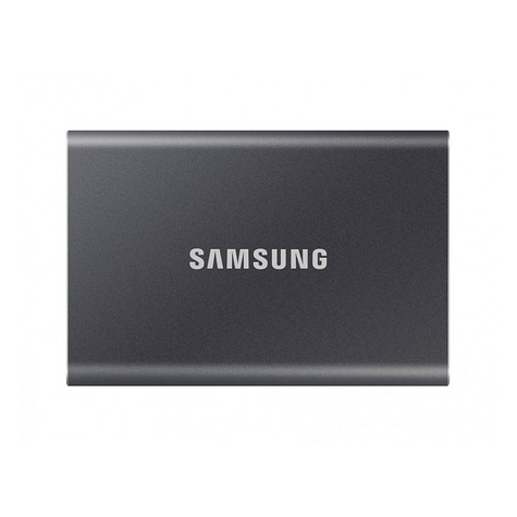 Samsung Portable Ssd T7 500gb Titan Grey Mu-Pc500t/Ww