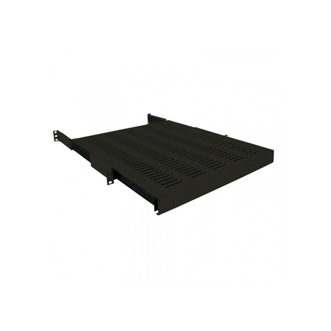 Logilink 19 Pull Out Shelf For Cabinets Depth 800mm Black Sf1s65b