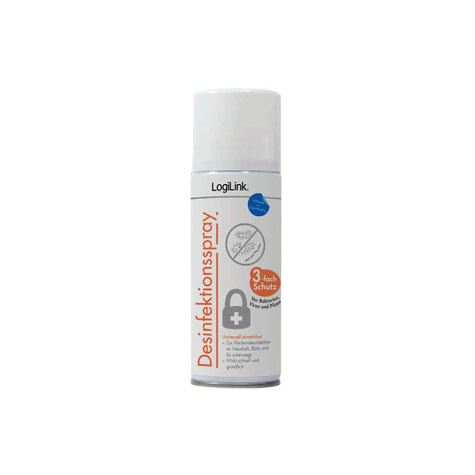 Logilink Desinfektionsspray F Flhen 200ml (Rp0018)