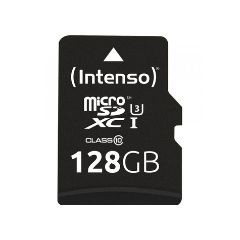 Intenso Secure Digital Card Micro Sd Uhs-I Professional 128 Gb Speicherkarte