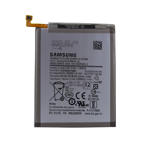 Samsung Ebba715ab A715f Galaxy A71 Liion Battery 4500mah