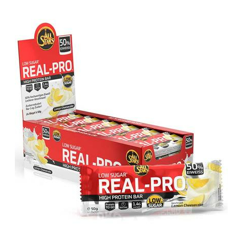 All Stars Real-Pro 50% Protein Bar, 24 X 50g Bar