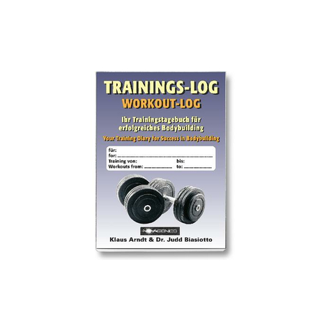 novagenics trainings-log / workout-log - klaus arndt & dr. judd biasiotto