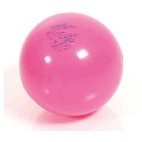Togu Colibri Supersoft Gymnastikball, Gelb/Gr/Pink