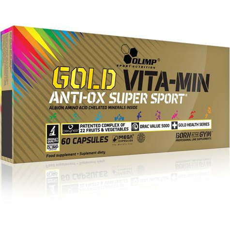 Olimp Gold Vita-Min Anti-Ox Super Sport, 60 Capsules