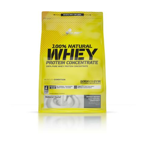 Olimp 100% Natural Whey Protein Concentrate, 700 G Bag, Neutral