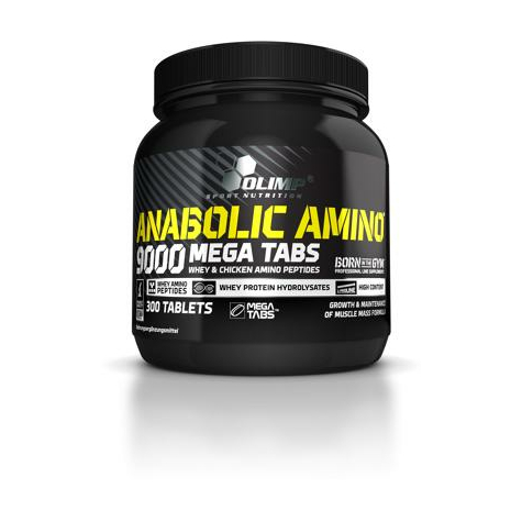 Olimp Anabolic Amino 9000 Mega Tabs, 300 Tablets Dose