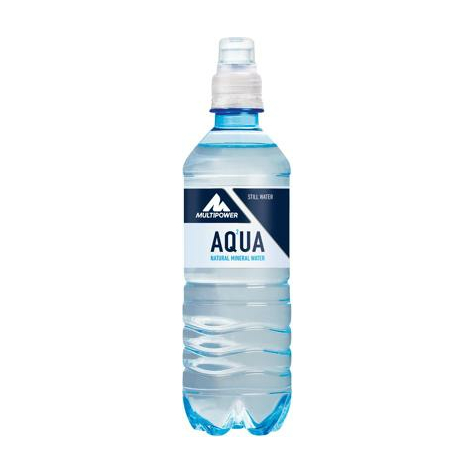 Multipower Aqua Natliches Mineralwasser, 18 X 500 Ml Flaschen (Pfandartikel)