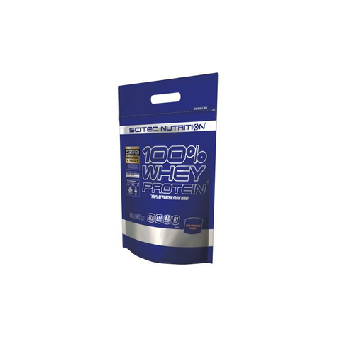 Scitec Nutrition 100% Whey Protein, 1850 G Bag