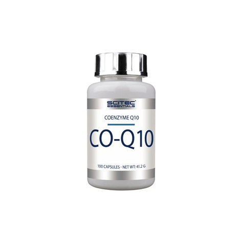 Scitec Essentials Co-Q10, 10 Mg, 100 Capsules Dose