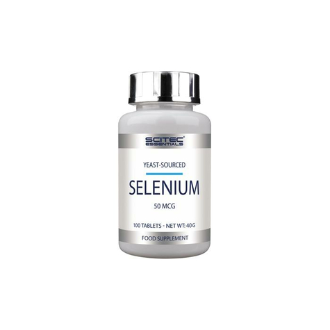 Scitec Essentials Selenium, 100 Tablets Dose