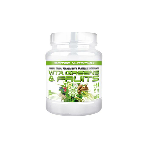 Scitec Nutrition Vita Greens & Fruits, 600 G Can