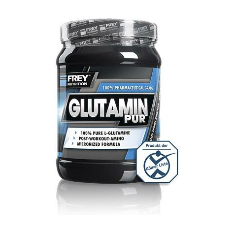 Frey Nutrition Glutamine Pure, 500 G Can, Neutral