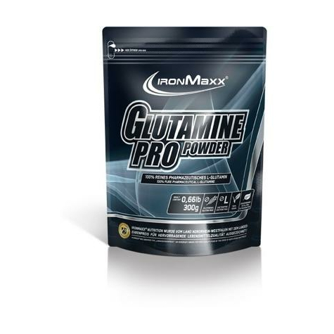 Ironmaxx Glutamine Pro Powder, 300 G Bag