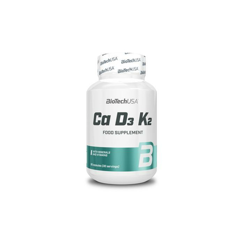 Biotech Usa Ca-D3-K2 Capsules, 90 Capsules Dose