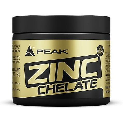 Peak Performance Zinc Chelate, 180 Tablets Dose