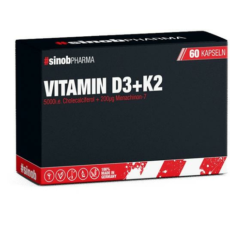 Blackline 2.0 Vitamin D3 + K2, 60 Capsules