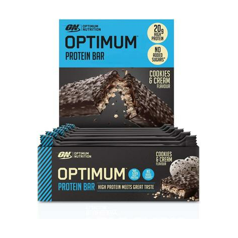 Optimum Nutrition Optimum Bar, 10 X 60/62 G Riegel