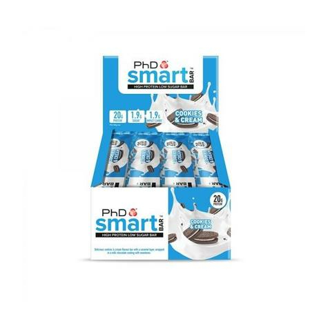phd supplements smart bar, 12 x 64 g riegel