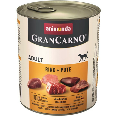 Animonda Hund Grancarno,Carno Adult Rind-Pute    800gd