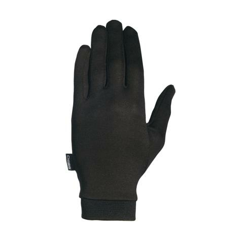 Chiba Running Silk Glove, Black