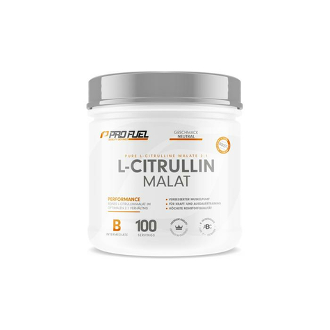 Profuel L-Citrulline Malate 2:1 Powder, 300 G Can, Neutral