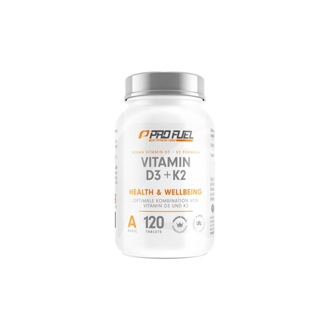 Profuel Vitamin D3 + K2, 120 Tablets Dose