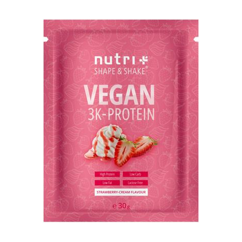 Nutri+ Veganes 3k Proteinpulver, 30 G Probe
