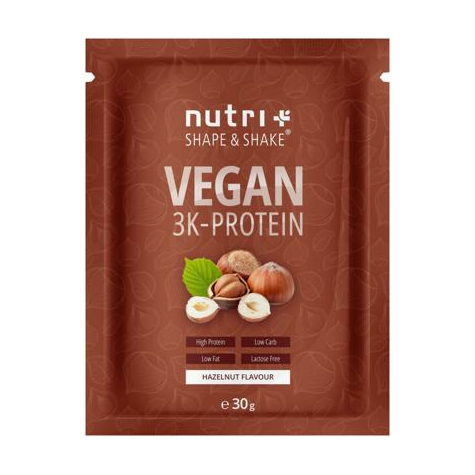 Nutri+ Veganes 3k Proteinpulver, 30 G Probe