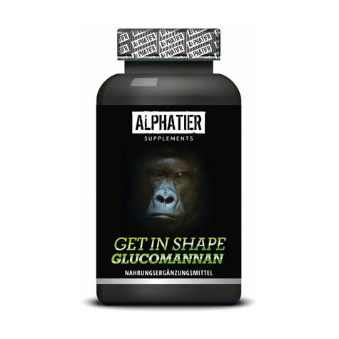 Alphatier Get In Shape Glucomannan, 180 Capsules