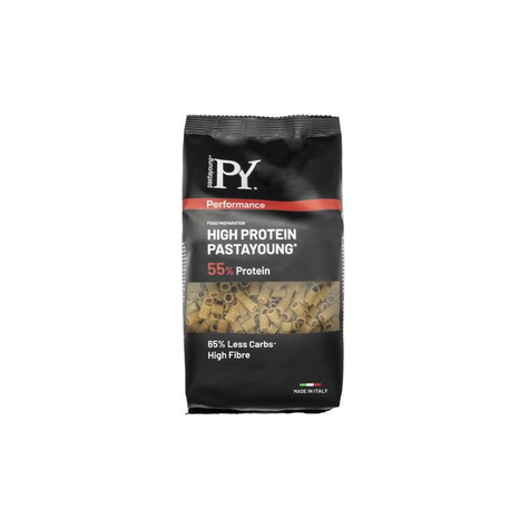 Pasta Young High Protein 55 % Tubetti, 250 G Beutel