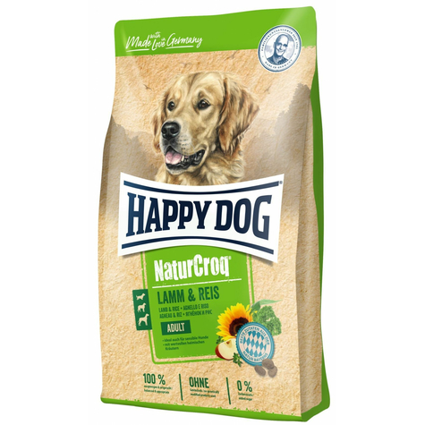 happy dog,hd naturcroq lamm+reis 1kg