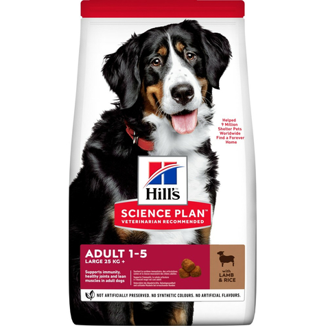Hills,Hillsdog Ad Large Lamm+Re 14kg