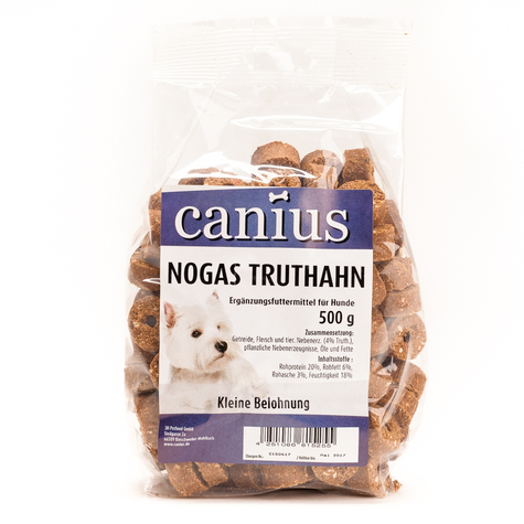 Canius Snacks,Canius Nogas Truthahn    500 G
