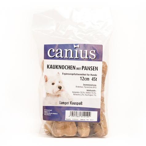 Canius Snacks,Can.Chew Bone W.Rumen 12cm 4st