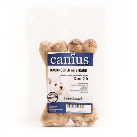 Canius Snacks,Can.Chew.Ostrich 12cm 2er