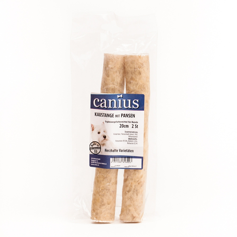 Canius Snacks,Can.Chewing Stick Rumen 20cm 2er