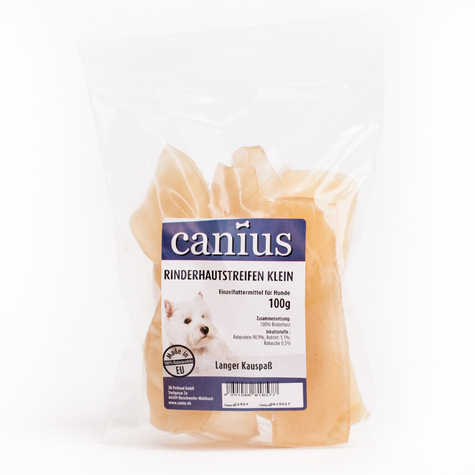 Canius Snacks,Can.Rinderhautstrei.Klein 100g